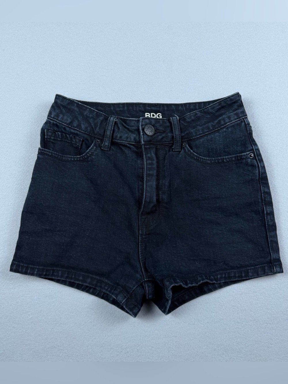 BDG Black High-Rise Jean Shorts